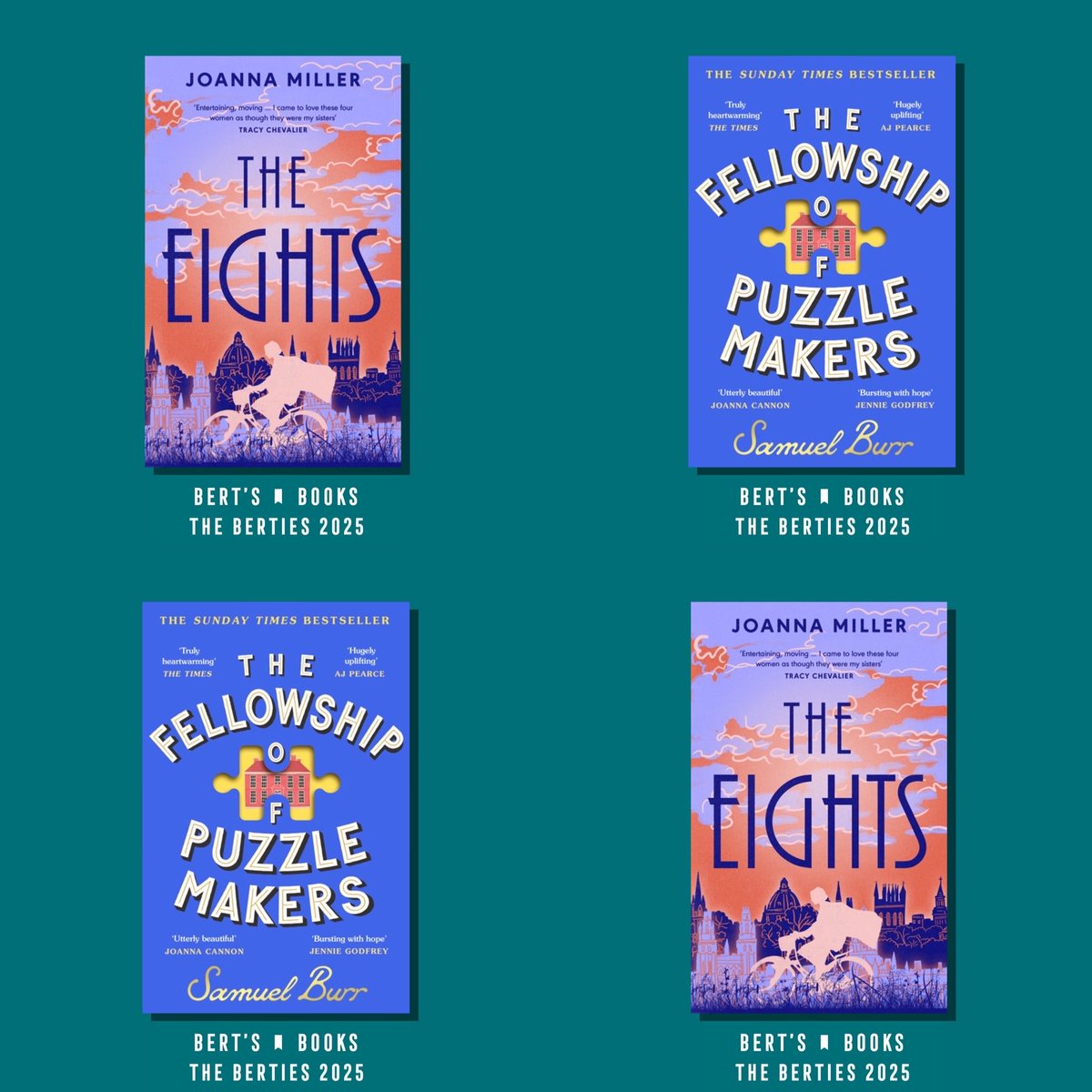 It was another close match in the Semi Final, but we have whittled 32 books down to just two!

#TheBerties #BertsBOTY25