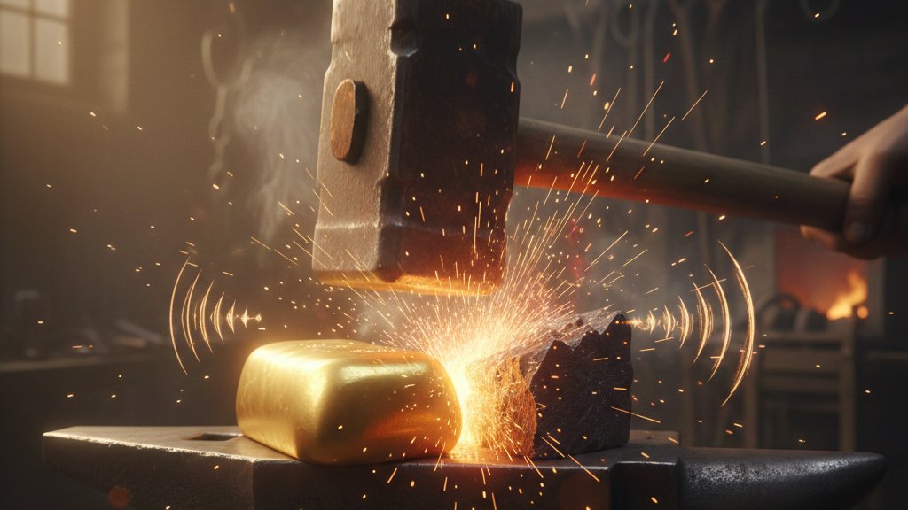 HemanthnaikHyd's tweet image. When the hammer strikes gold, there is silence.
When the same hammer strikes iron, there is noise.
Gold asked,“Why do you cry louder than me?”
Iron replied,“Because I am struck by my own kind.”
Sometimes,it’s not the pain that hurts…
It’s who gives it.
#LifeLessons #Reflection