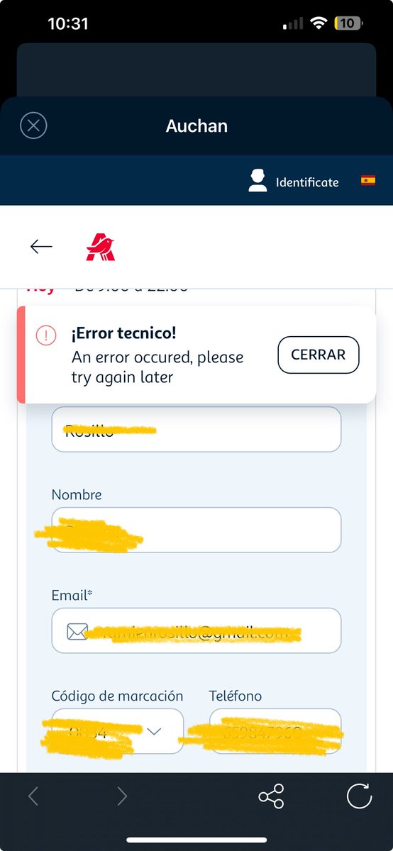 ramienrosillo's tweet photo. @alcampo Increíble que a estas alturas un supermercado tenga tantos problemas en su negocio digital. El pago no se corresponde con el total indicado, trato de poner reclamo y hay “error técnico” increíble lo retrasados que estáis en esta área. https://t.co/zT5Xw2tqID