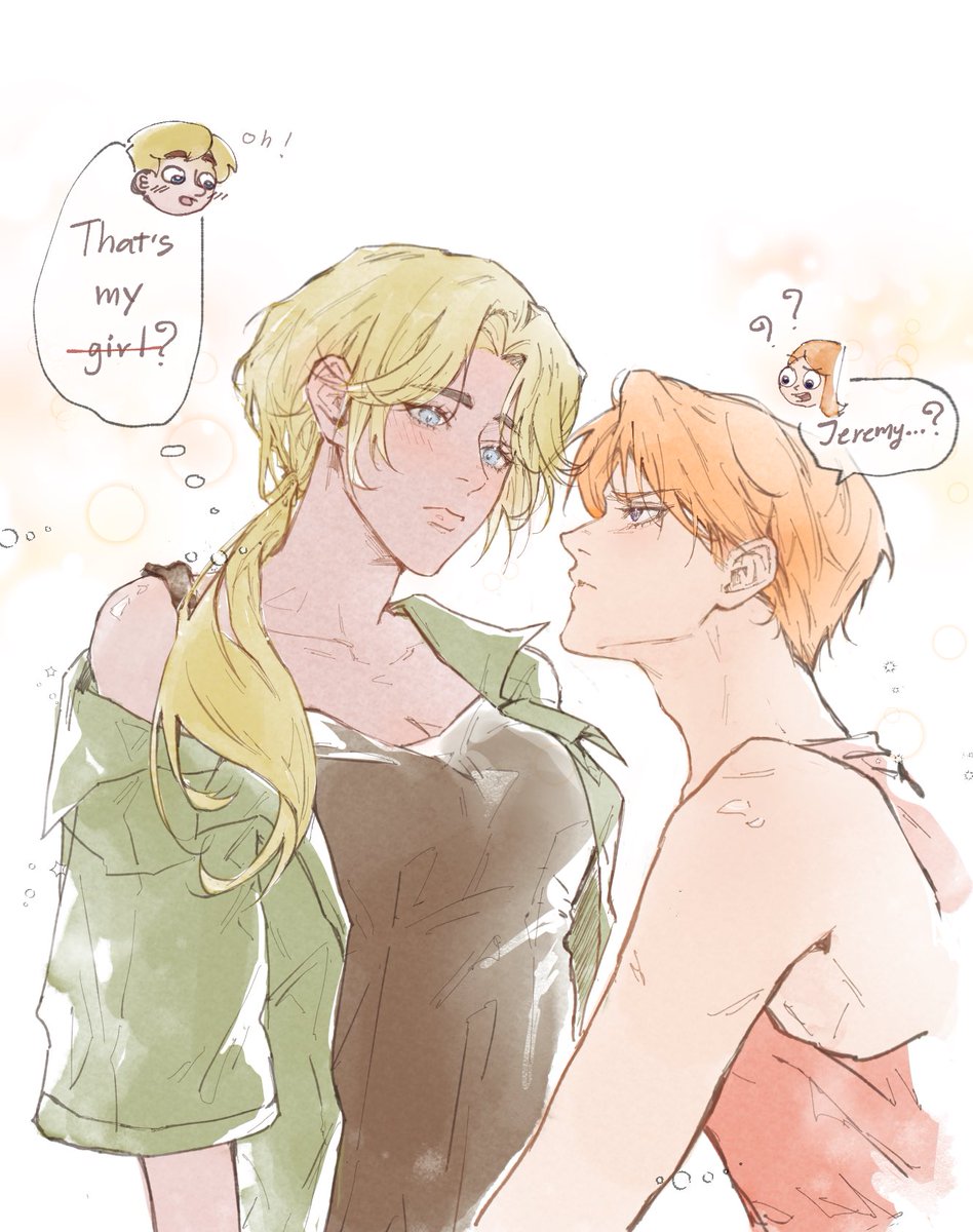 Babiebebb's tweet image. 🔁
.
.
What if phineas and ferb accidentally triggered some weird device and it blasted the two of them?