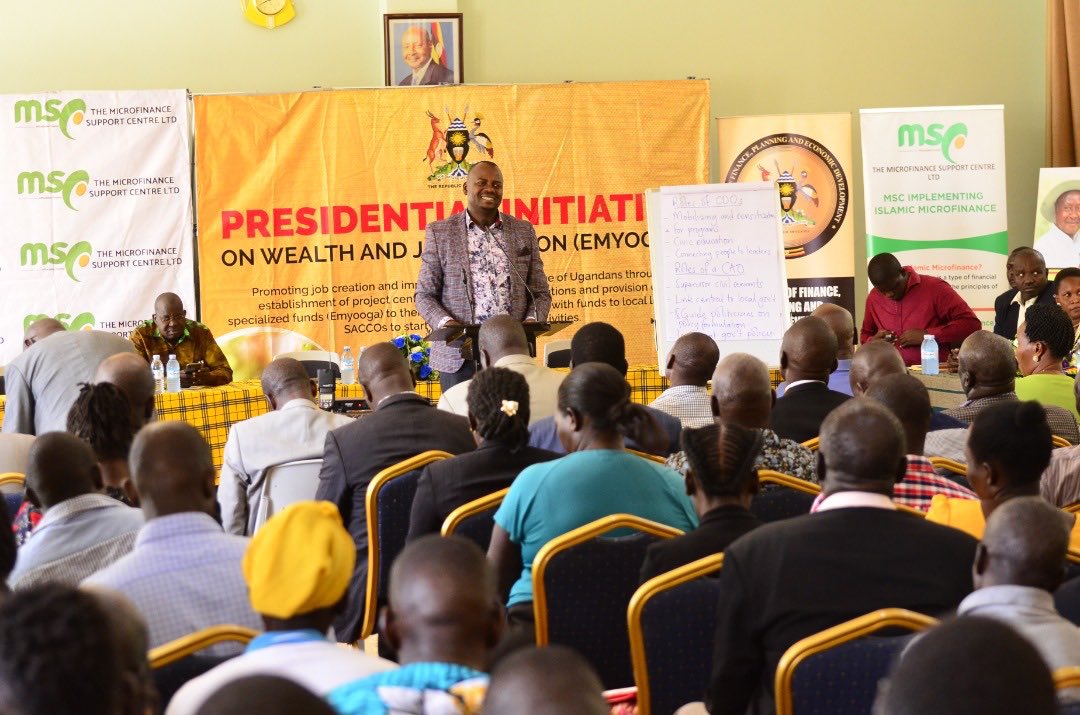 Buhweju district has a total of 36 Emyooga SACCOs with 10,020 members. <a href="/GovUganda/">Government of Uganda</a> has so far disbursed a total of Shs. 1.4 billion in this initiative.

#ProtectingTheGains #SilentMajority