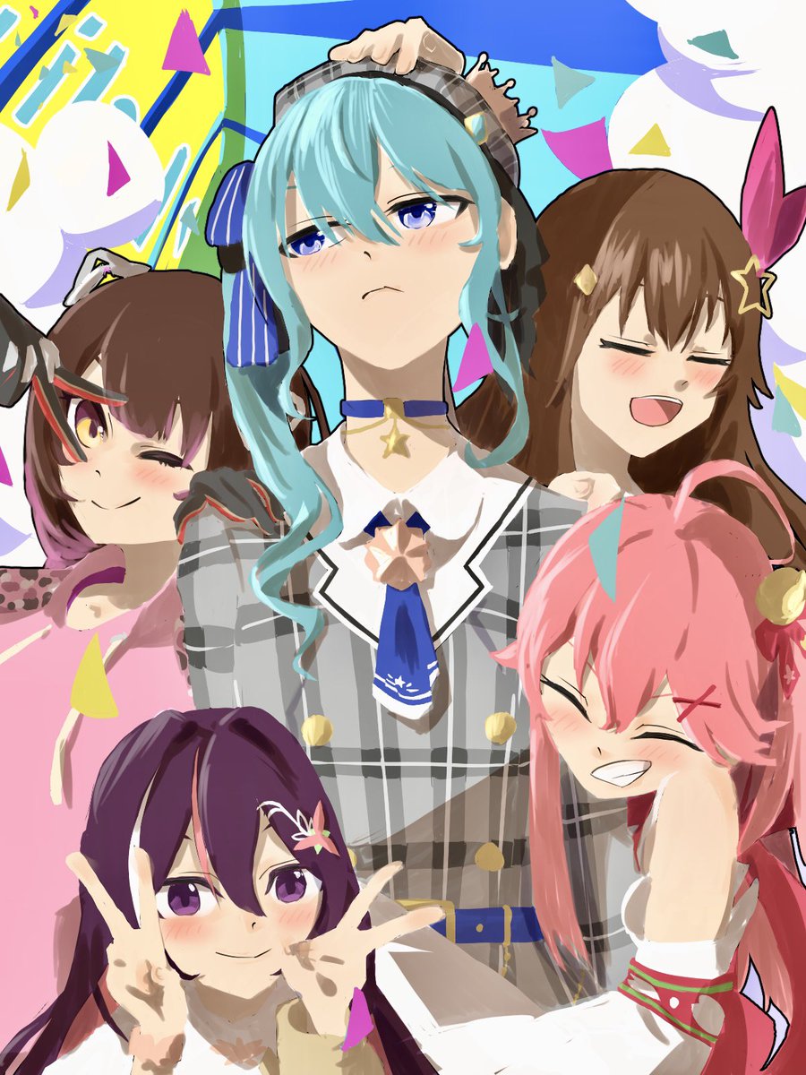 #ほしまちぎゃらりー
#そらArt 
#ロボ子Art
#miko_Art 
#AZKiART