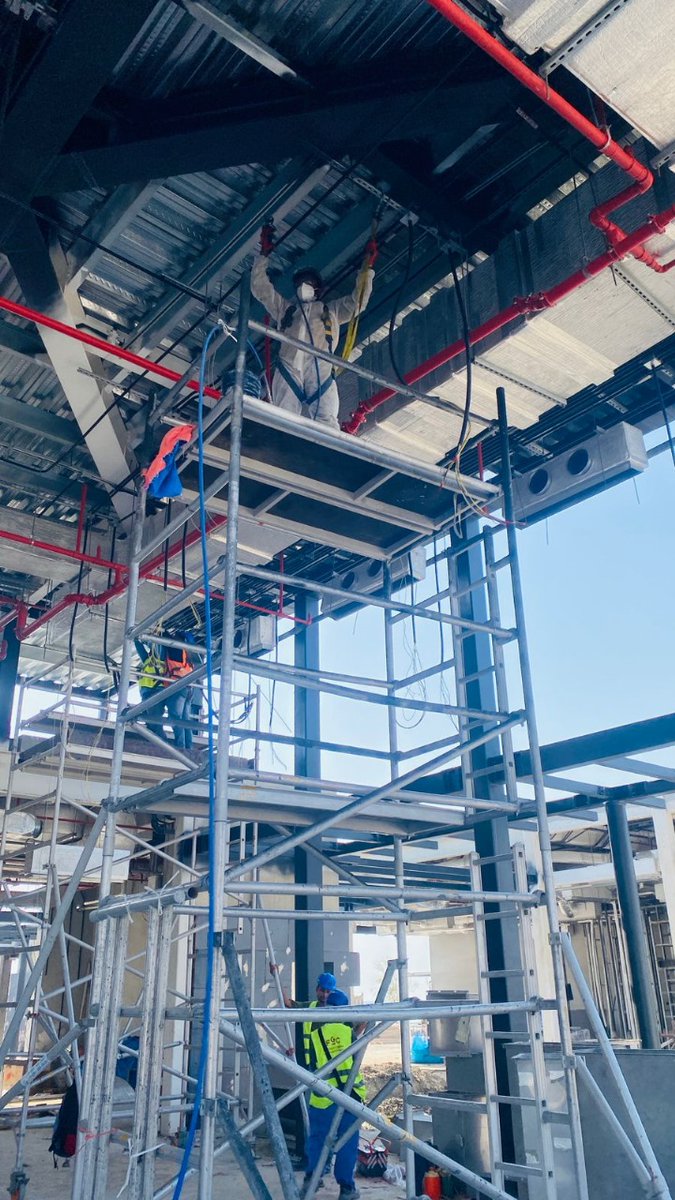 ManyconC's tweet image. 🔥 Protect Your Steel. Protect Your Structure.
MANYCON delivers certified Steel Fireproofing for maximum fire resistance and structural safety.
📞 KSA: +966 56 562 7900 | Qatar: +974 7733 3551
#SteelFireproofing #FireProtection #Manycon #SafetyFirst #ULCertified