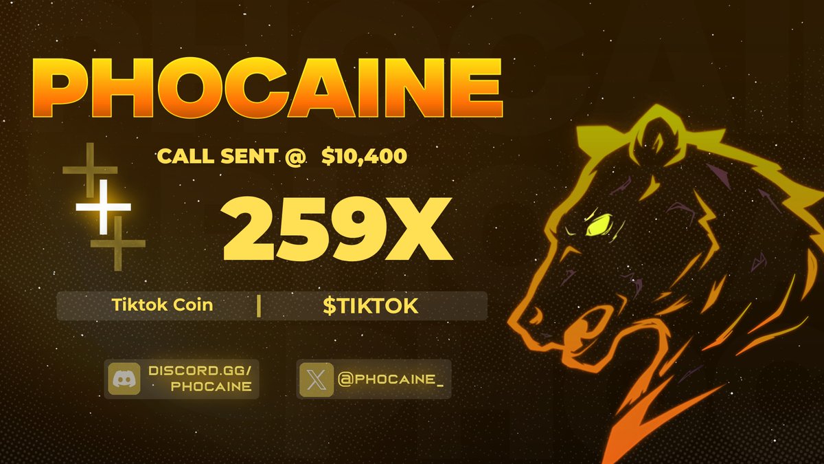 Fantastic start to the weekend!

$TIKTOK > 259x

DL6BBBQ6heTg9Zr5gFZxsCK2AZt2aVyRqUZgChqopump