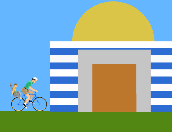 Geekerchan's tweet image. Happy wheels thread p2