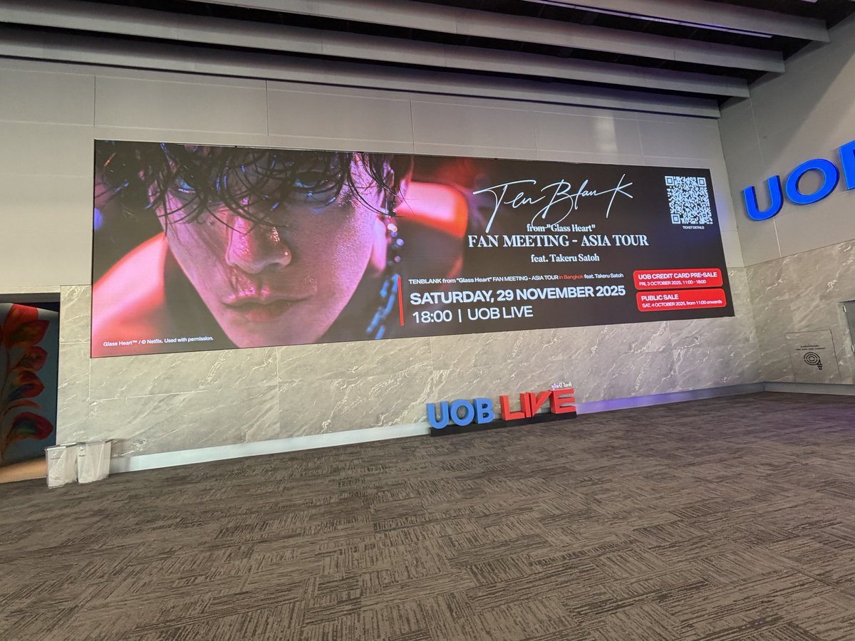 kei321Takeru's tweet image. 会場到着しました❣️

 #佐藤健
 #佐藤健アジアツアー𝙸𝙽バンコク