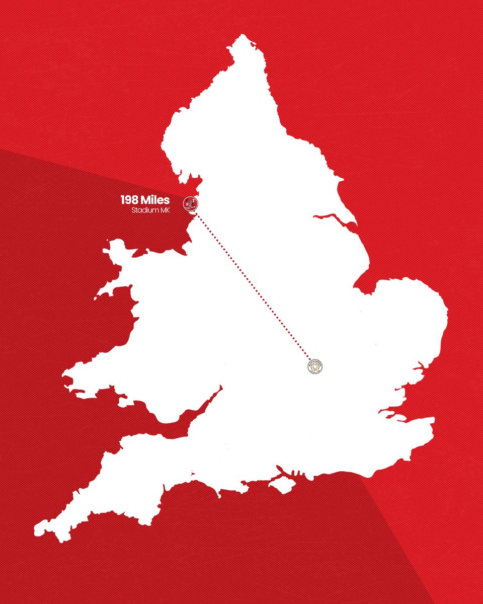 ftfc's tweet image. Safe travels to the Cods making the journey to Milton Keynes this lunchtime. 🚧