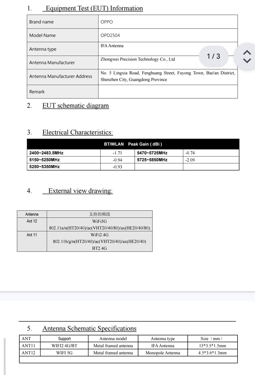 SujanTharu66's tweet image. OnePlus Pad Go 2 (OPD2504) Receives the FCC Certification

🍭Android 16-based OxygenOS 16
Bluetooth (BR + EDR + BLE)
🛜WiFi 6 with dual band support (2.4GHz + 5GHz)
💾8GB/256GB
Colour:Shadow Black and Purple
#oneplusPadGo2 #oneplus