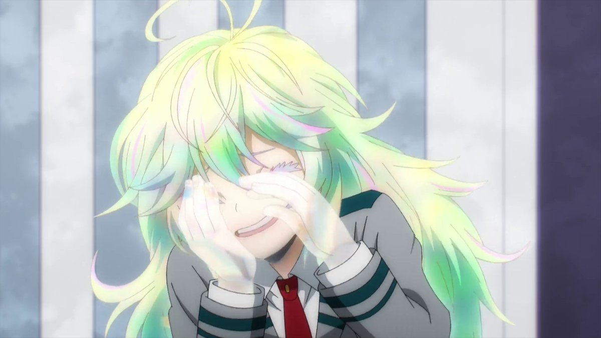 Color_Division's tweet photo. Hagakure is so precious. ✨✨✨✨ https://t.co/COH6ZbI0nd