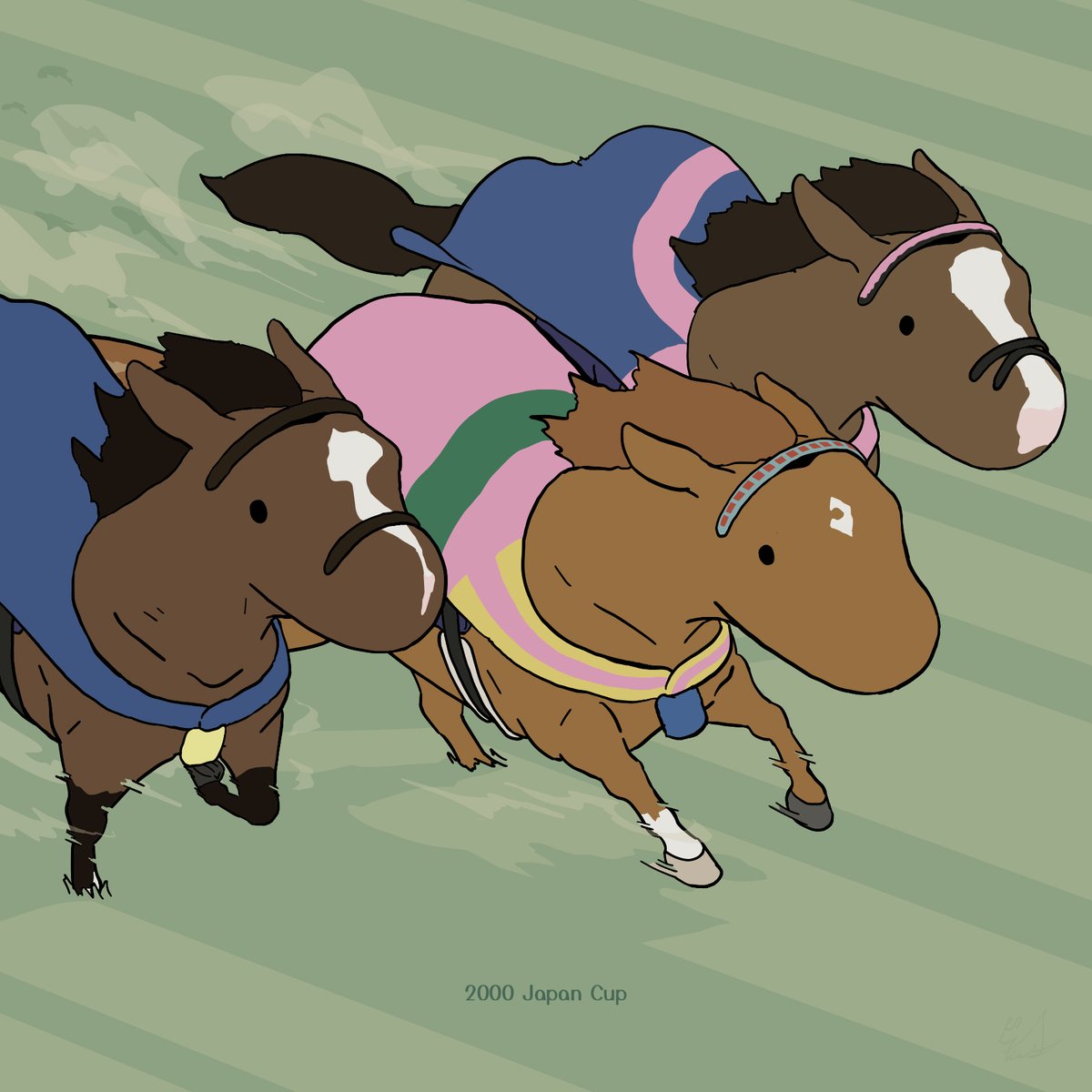 [Playback] 世紀末の三つ巴
覇王/怒涛 vs. 後の欧州年度代表馬