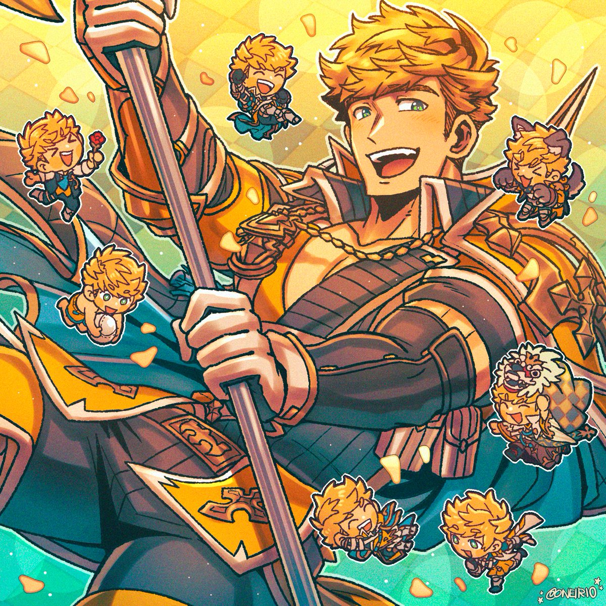 Oneirio's tweet image. [#グラブルファンアート] 
Here's to another 11 years of loving Vane 🧡