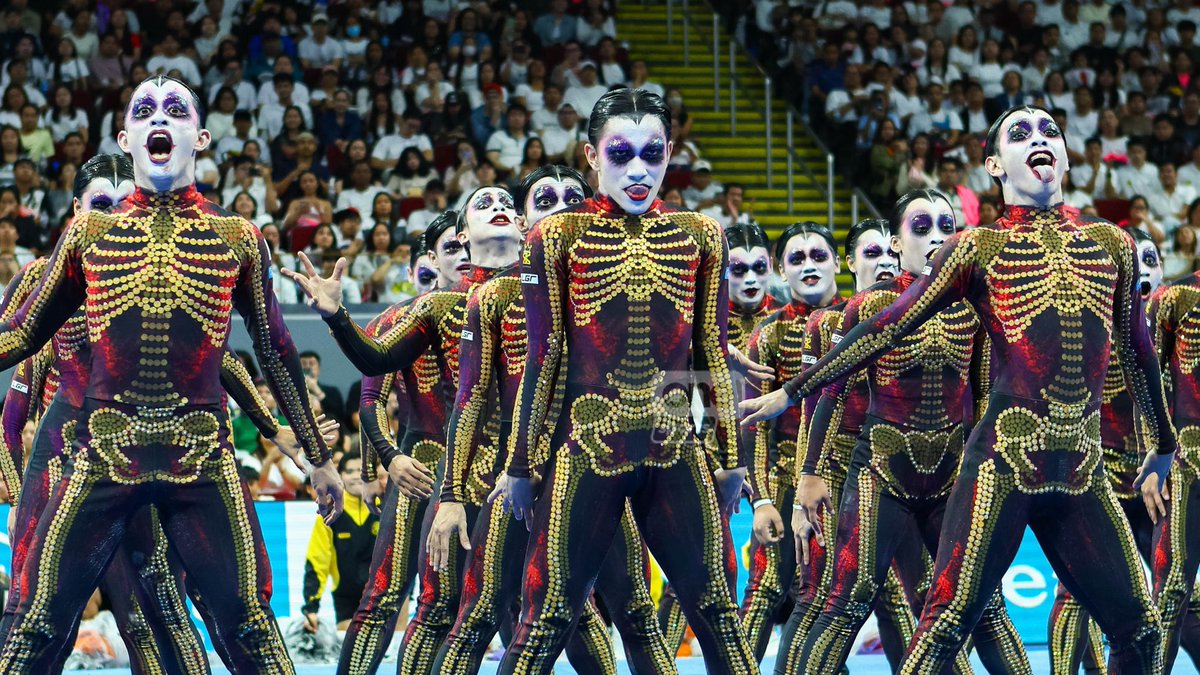 OneSportsPHL's tweet photo. KATACUTE! 👻
The UST Salinggawi Dance Troupe delivers a chilling Halloween performance at the UAAP Season 88 Cheerdance Competition! | 📸 RM Chua
#GhoUSTe #UAAPSeason88 #LegendsStartHere #StrengthInMotionHopeInAction https://t.co/tfdSAk4BI8