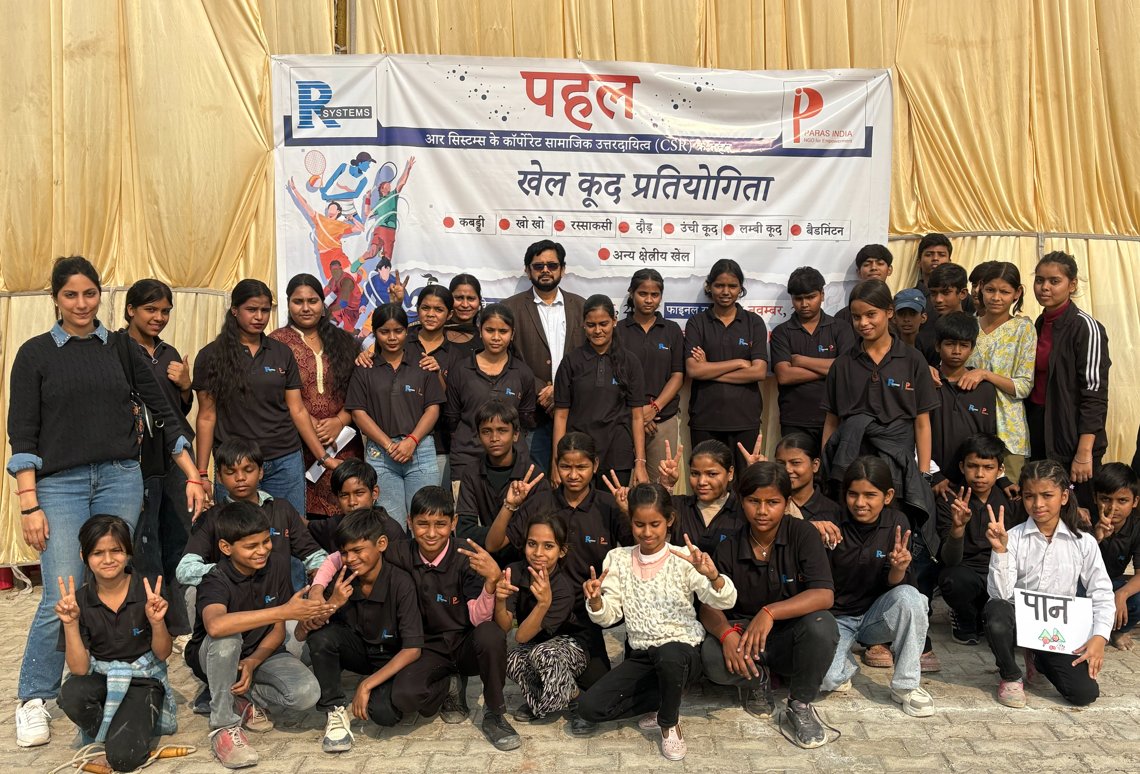 PARAS_2007's tweet image. PARAS India NGO organized the Sport Competition 2025 under PAHAL project.
#PahalSportsWeek2025 #ParasIndiaNGO  #CommunitySports #ChildEmpowerment #RSystems #SportsForChange #BadmintonFinals #TugOfWar  #SportsDayCelebration