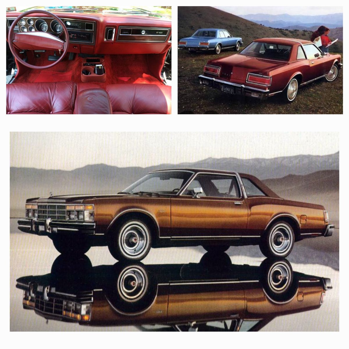 Chrysler Le Baron, año 1978......motor  V8, 318 pulg³...(para mi lo mejor que ha fabricado la Chrysler)...