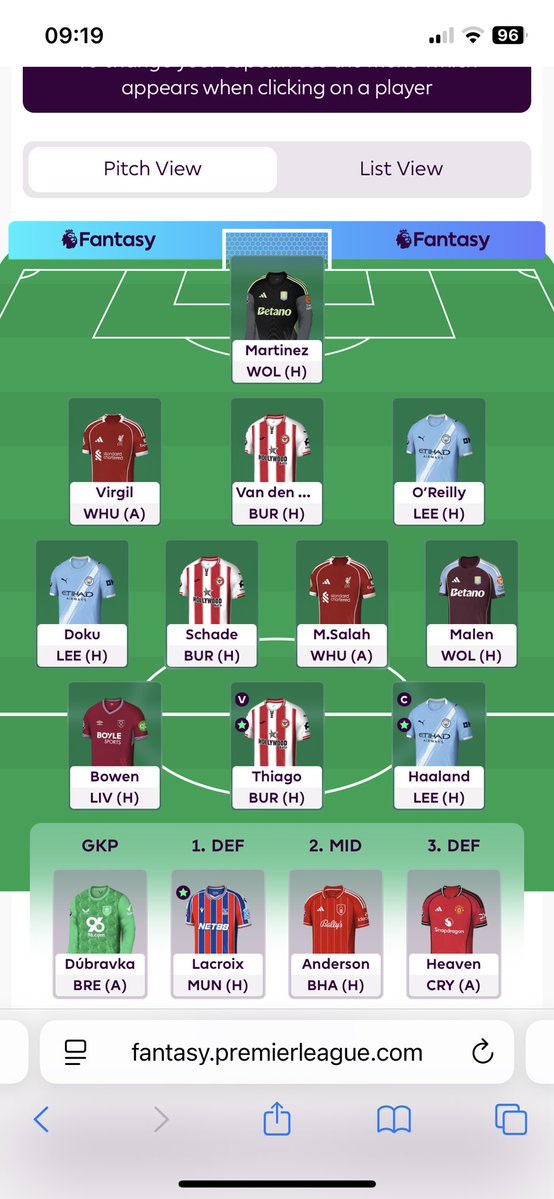 Currently here on FH! 
Not settled at all and will 99% before the deadline. 

Good luck all #FPLCommunity