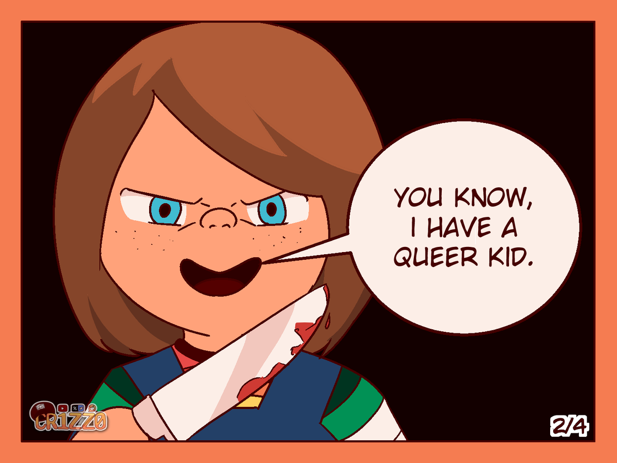 _CR1ZZ0_'s tweet photo. Chucky
#transcomics #trans #genderfluid #cr1zz0art https://t.co/BXAxF7k27Z