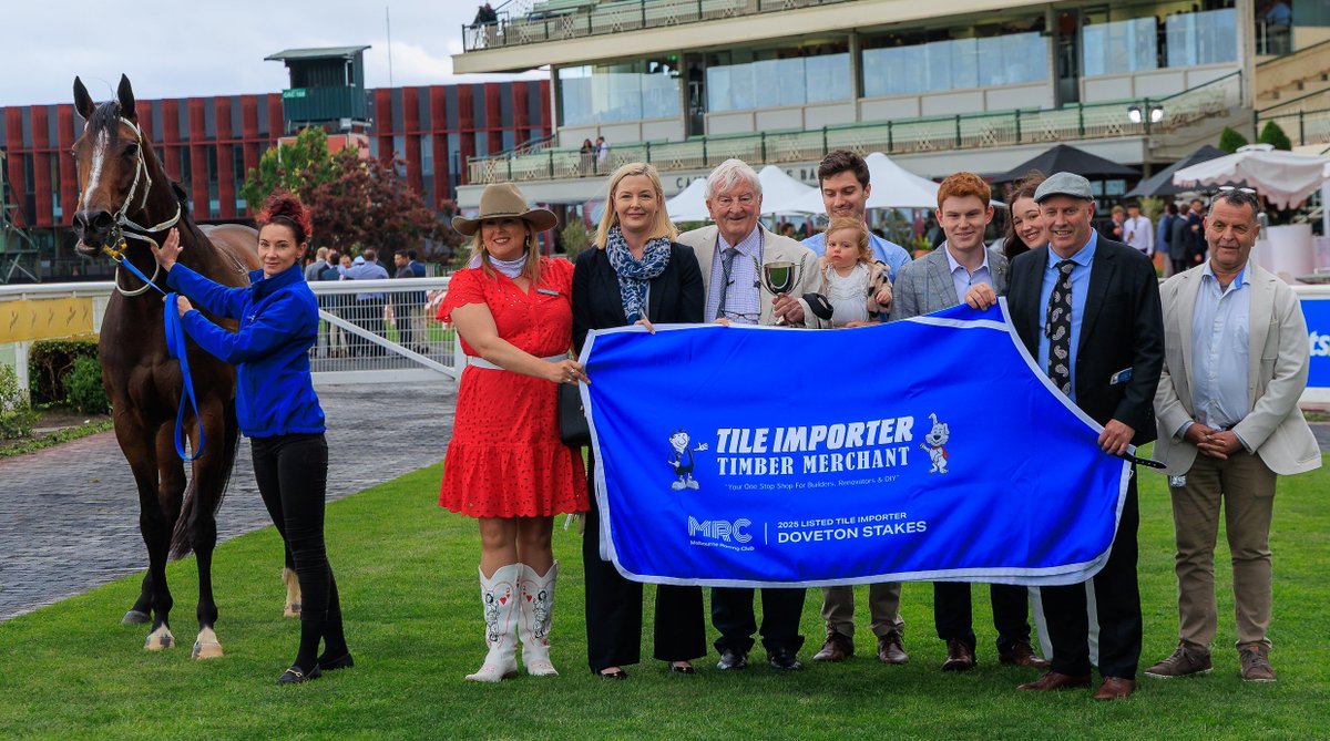 Aviatress - (Smart Missile 🇦🇺 x Twin Star Rocket 🇦🇺), a nice homebred Stakes winner for <a href="/PriceBloodstock/">Price Bloodstock</a> in the Doveton Stakes (1100m) at Caulfield today. Ridden by Craig Williams for trainers Richard and Chantelle Jolly. #HorseRacing