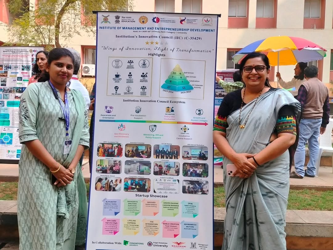 ed_iic's tweet image. Great experience at the IIC Regional Meet 2025 @ SIT, Pune!

Learnt, networked, and showcased our ideas in the IIC Poster Competition.

Thanks to Shubhashri Waghmare, Dr. Vikrant Nangare, and the ED Cell Team.✨

#IMED #EDcell #IICcell #bharatividyapeeth #Entrepreneurship #SIT