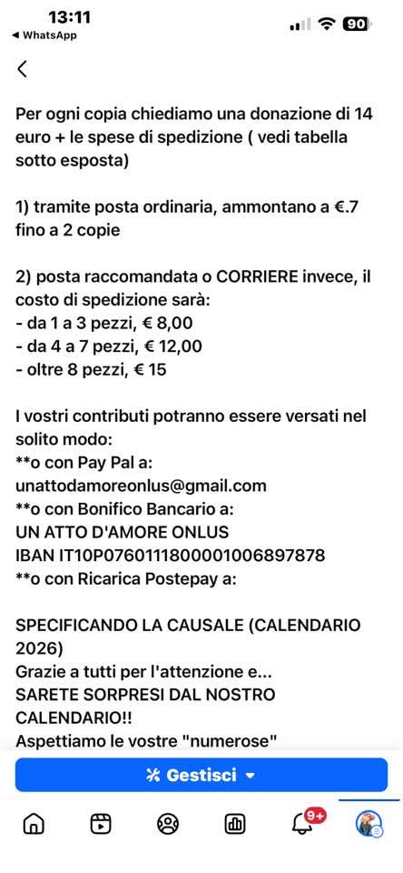 🙏🏻🙏🏻🙏🏻🙏🏻 i calendari sono pronti… forza fatevi sotto 😳