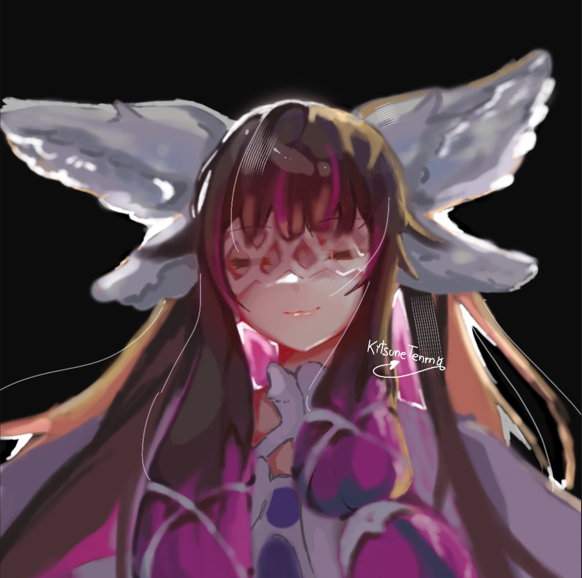 KitsuneTenma's tweet image. #Columbina  My first Columbina art vs my last oneᕦ(ò_óˇ)ᕤ