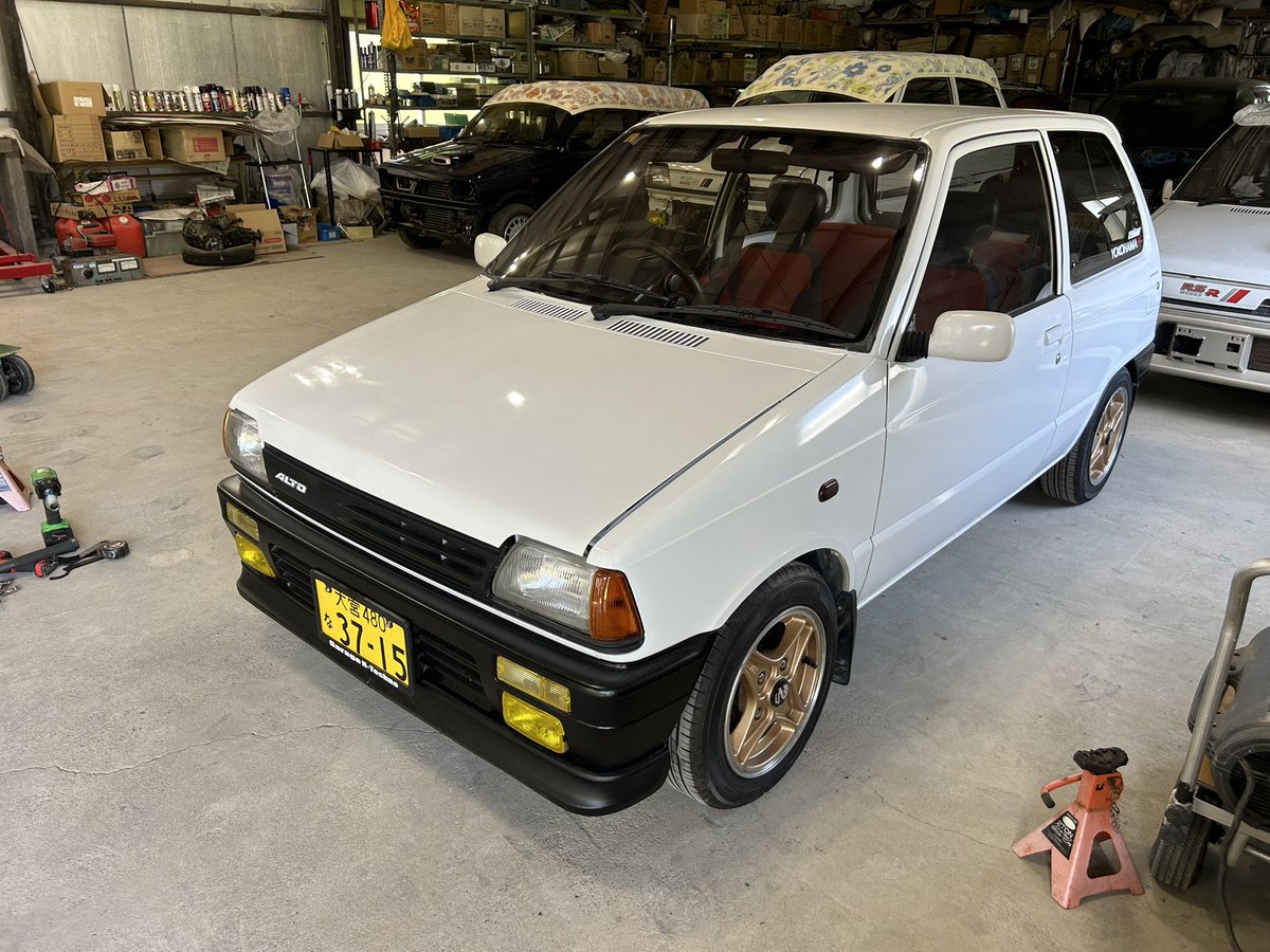 #来年に車減らす予定です
緩く募集中
ワゴンR RRSWT 14年後期パール 検無
ワゴンR RR リミテッド 5速 黒 検無
アルトtwin cam 5速 バン仕様 検9.10
業者の方や転売ヤの方にはお譲りしていません、ワゴンRやアルト好きな方々に引き継いでもらいたい
気になる方はDM入れて下さい