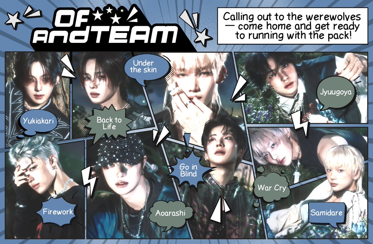 ofandTEAM's tweet image. ⠀
Beneath the moonlit hush, ofandTEAM calls out to every lone wolf to join our pack. If you’re looking for a home, this is where you belong! We’re also open for media partner collaborations. For full details, feel free to visit our carrd; ofandTEAM.carrd.co.
ᅠ