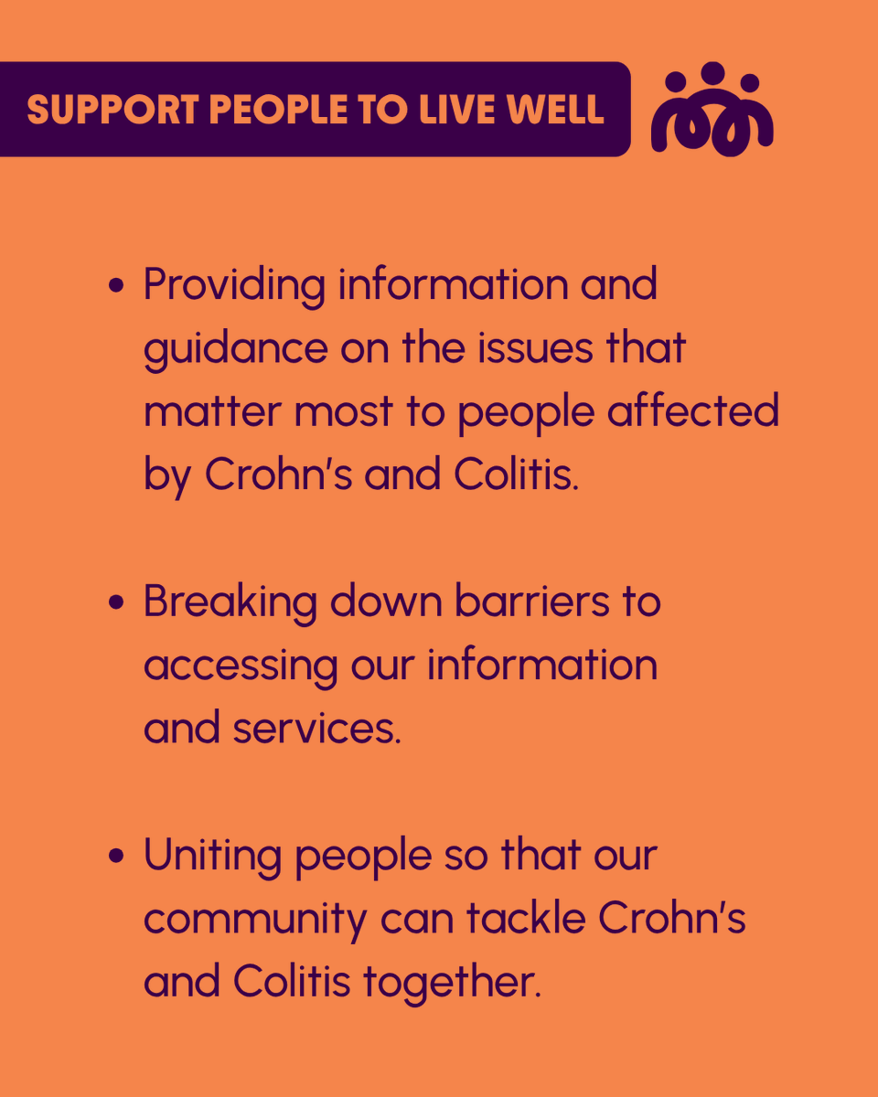 We’re helping people with Crohn’s and Colitis live well by giving clear, trusted guidance and making support easier to find. By building strong, connected communities, no one will face these conditions alone. 

Learn more: crohnsandcolitis.org.uk/our-work/about…