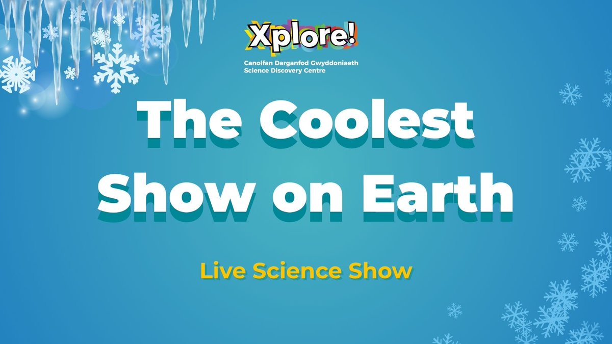Join us this weekend to see the Coolest Show on Earth! 🌨️

Liquid nitrogen is the star of the show this festive season at Xplore! with this chilling live science show! 

Book your General Admission tickets today, or pay on the door!

🎟️: bit.ly/3U3c44q