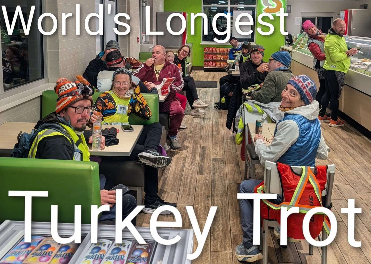 Although it looks like they are just playing games and eating fast food they’re really running 100 miles for the veterans and gold star families.  

There a huge snowstorm coming right at them and things are about to get real.  

Did you know you can make a real difference in the