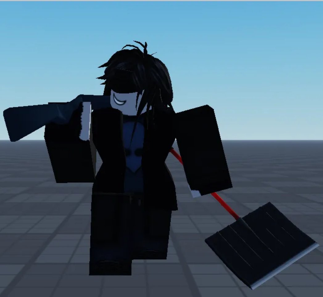 aksisjoe's tweet image. Postal dude pose is kinda cool #ROBLOX #robloxart #RobloxStudio