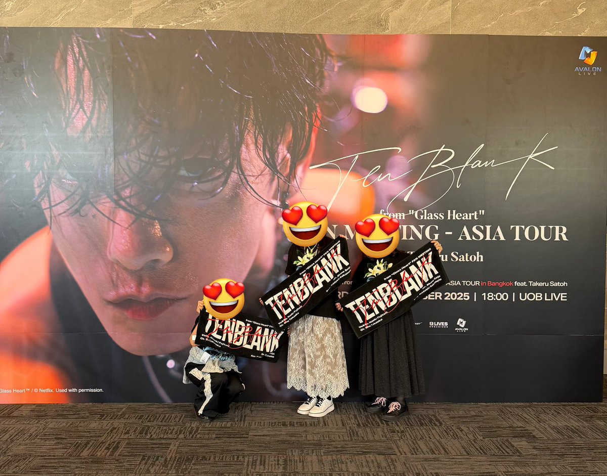kei321Takeru's tweet image. #佐藤健
 #佐藤健アジアツアー𝙸𝙽バンコク

 UOBLIVE 2025.11.29