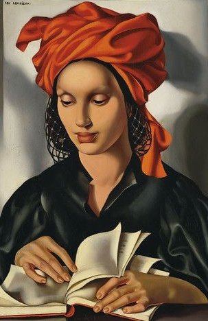 Tamara de Lempicka,
Wisdom, 1940
Polish Art Deco style painter
#WomensArt