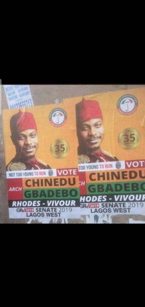 Senatormao's tweet image. Bittered ediot, you will never amount to anything in Yoruba politics, Chinedu Omo yibo.
