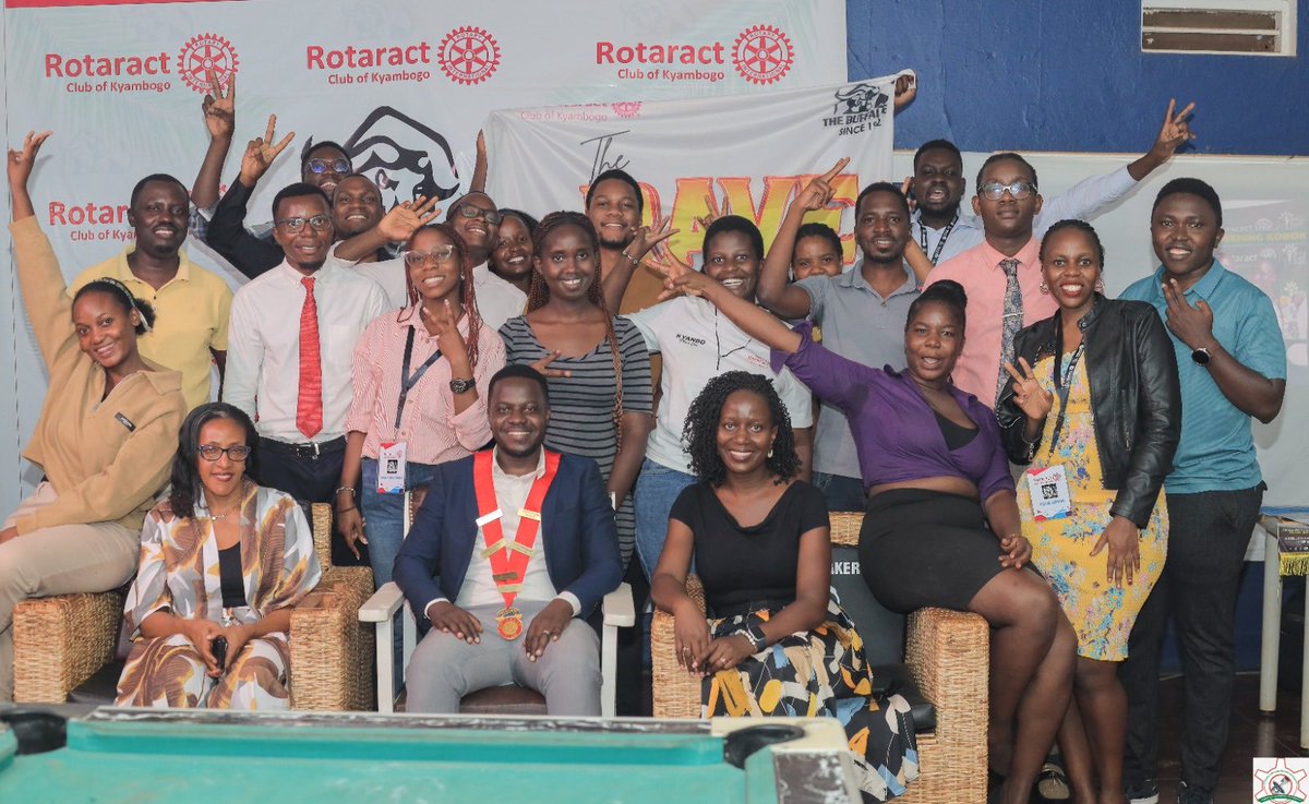 RctKyambogo's tweet photo. We want to thank the alumni, motherclub, the rotaract and rotary clubs that graced the charter, club members and above all the charter committe for putting everything together. Words are not enough but we’re forever indebted to you. https://t.co/sg93JJGpql