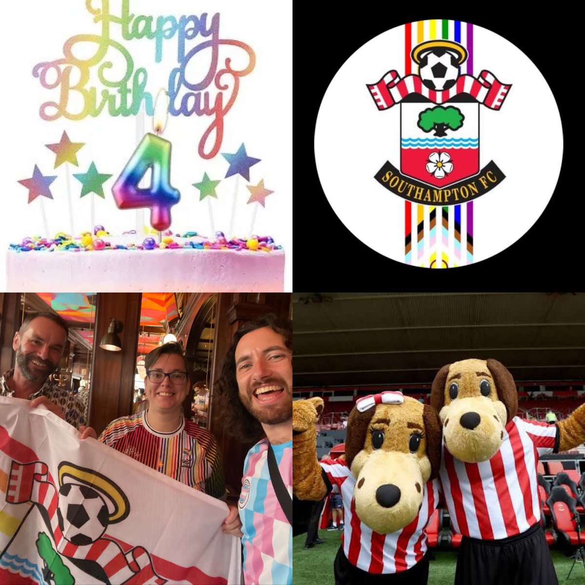 Happy birthday to our friends <a href="/Rainbow_Saints/">Rainbow Saints</a>! Here’s to more good times and memories on the south coast! 🎉🎉🏳️‍🌈🏳️‍⚧️