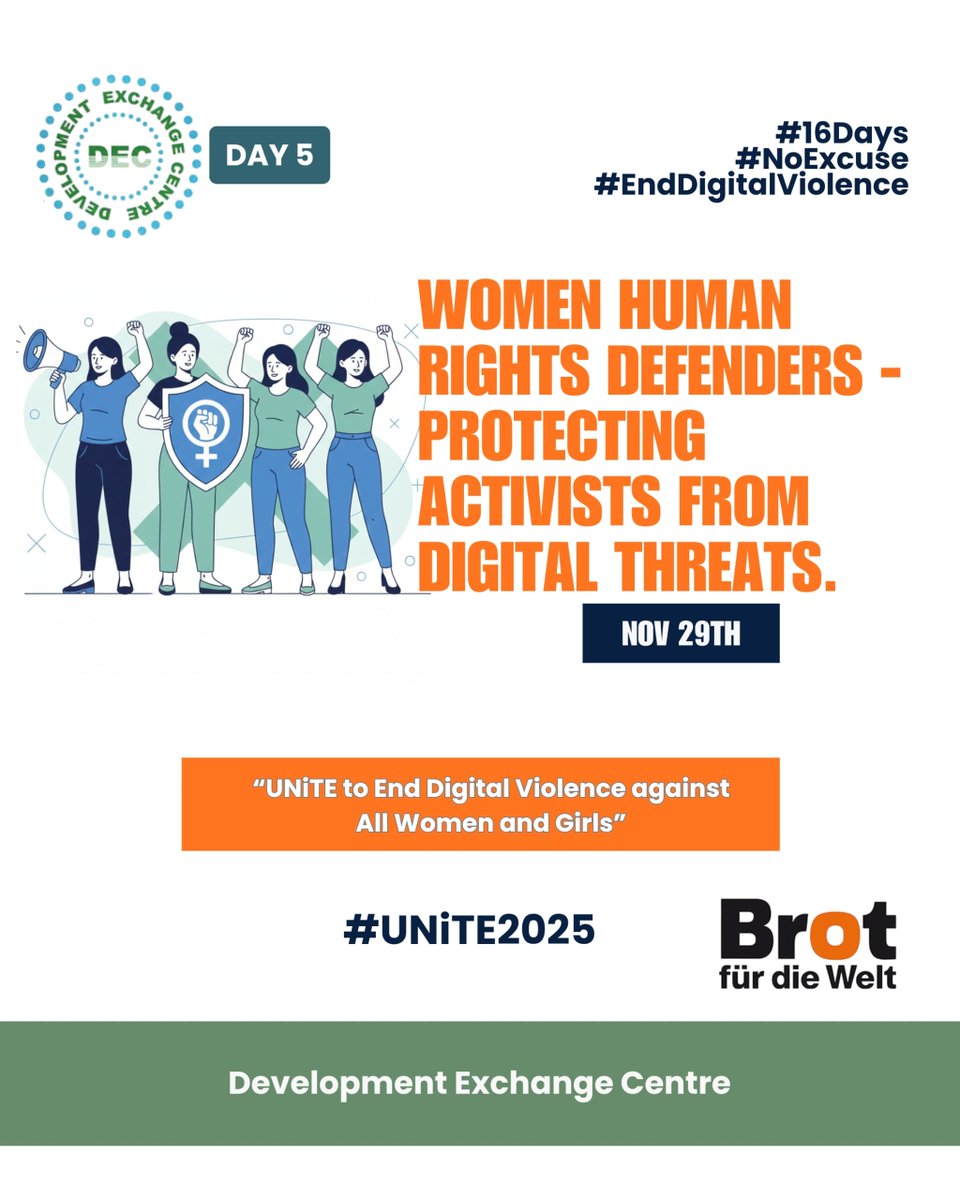 Women Human Rights Defenders face growing digital threats that silence their voices and endanger their activism. DEC stands with them, pushing for stronger digital safety, accountability, and protection so women can defend rights without fear.
#DECcares