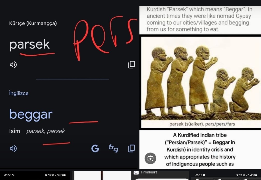 Erdheja21's tweet image. Farslar yani parsek&apos;ler hindistan göçmeni ç!ngelerdi ve dilencilik yaparlardı,o nedenle Kürtçede parsek(pers) dilenci demektir en az 3000 yıldır.Pirs=soru. pirsek=soru soran,bir şey isteyen,dilenen.Farslar,Med dilini öğrendi ama şimdiki farsça denilen dil,türkçe gibi bohçadır