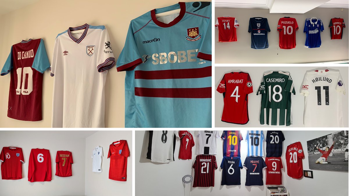 Some of our customers like to display a lot of shirts.
How many would you put on show?