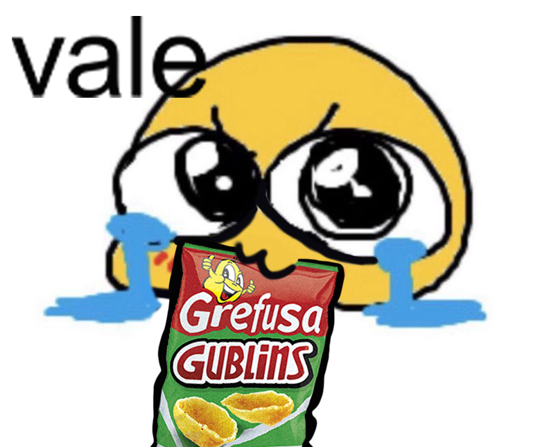 Los días que estés triste, yo te daré Gublins, vale??