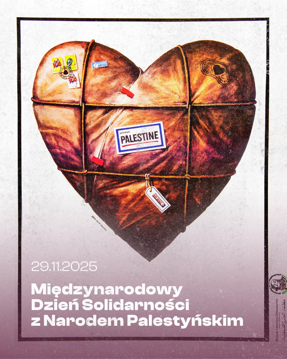 Domagamy się potępienia i rozliczenia zbrodni. Stanowczo sprzeciwiamy się aktom przemocy i łamaniu praw człowieka, niezależnie od tego, kto się ich dopuszcza.

Niech żyje wolna Palestyna! 🇵🇸 

„International Day for Solidarity with the Palestinian People”, PLO 1990