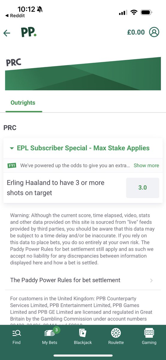 markig106's tweet image. Just me or does anyone else think these odds aren’t THAT fantastic for a “marketing subscriber special”? Decent enough but maybe if it was 2 SOT it wuda been more stand out #paddy