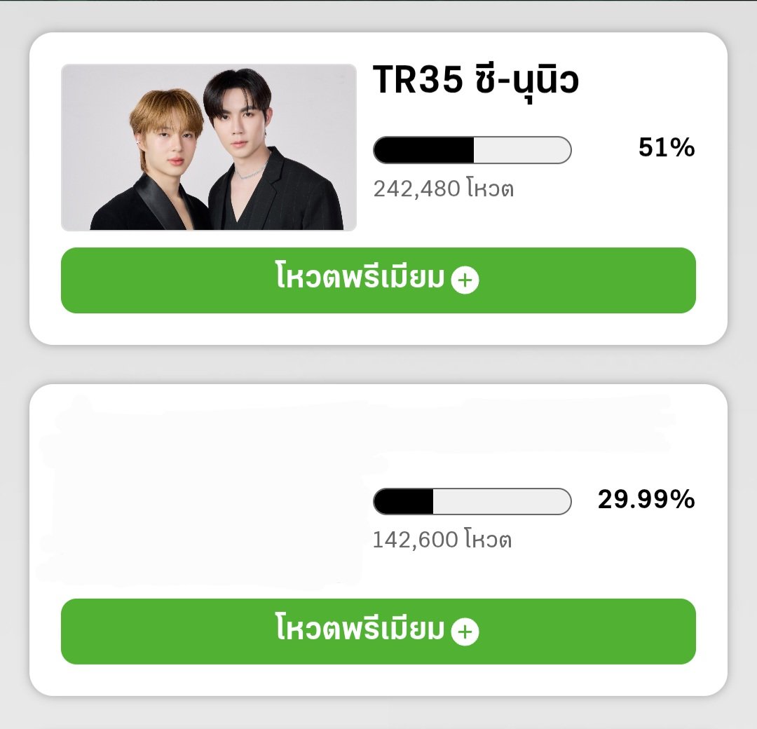 Khunfern07's tweet image. อย่าทิ้งโหวตไทยรัฐเป็นอันขาดนะคะ อย่าชะล่าใจนะ ตอนนี้ข้างบ้านเดินกำลังกันแล้ว วันนี้ใครยังไม่ได้เข้าไปโหวตบ้างคะ มุงด่วนๆเลยค่ะ! 🚨

📍thairath.co.th/campaign/vote/…

#ZeeNuNew 
#ZeePruk #NuNew