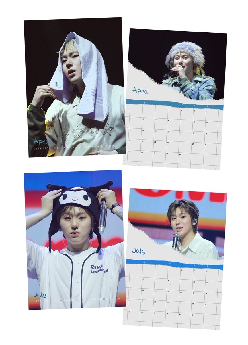 🩵2026 Unchanging Period🩵
지코스퀘어 달력 내지 샘플입니다
주문기간은 내일 (30일) 까지입니다
감사합니다^^

⦾ 배송예정 : 25년 12월 중순 이후
⦾ 주문 폼 링크: takemm.com/prod/view/55995