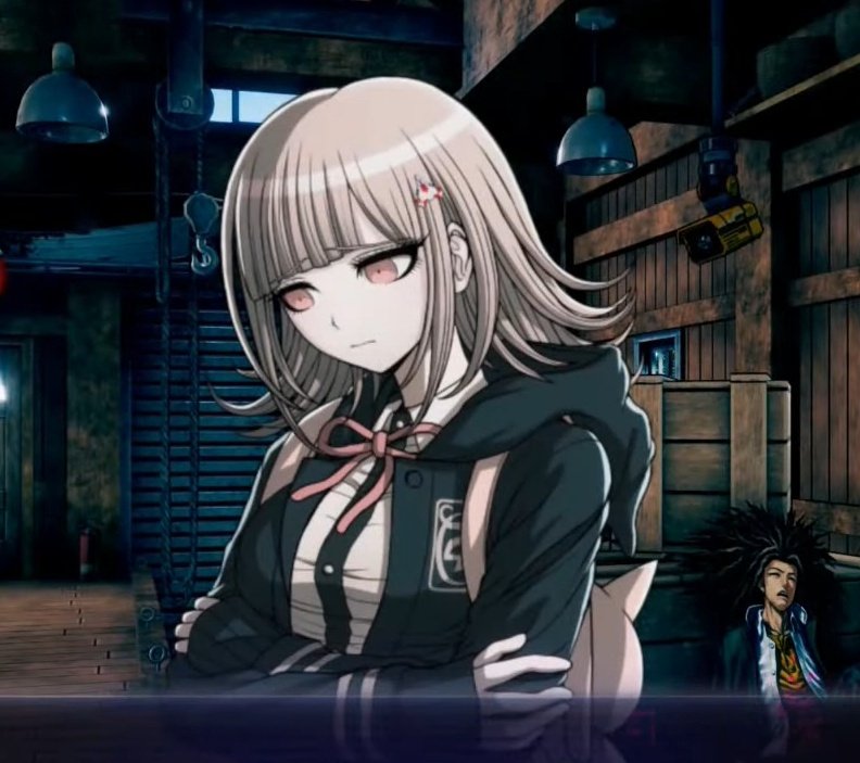 nowthri's tweet image. Her hairstyle reminds me of the beta version, she&apos;s so cute. 🥹

Hakagure behind LOL