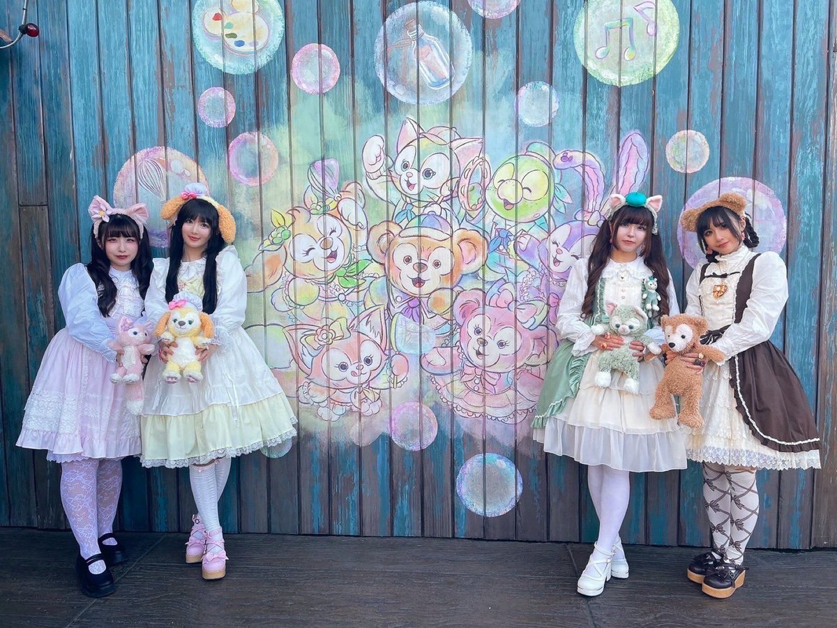 可愛すぎるみんなとロリィタバウンドコーデできて幸せいっぱい！宝物になった１日💓