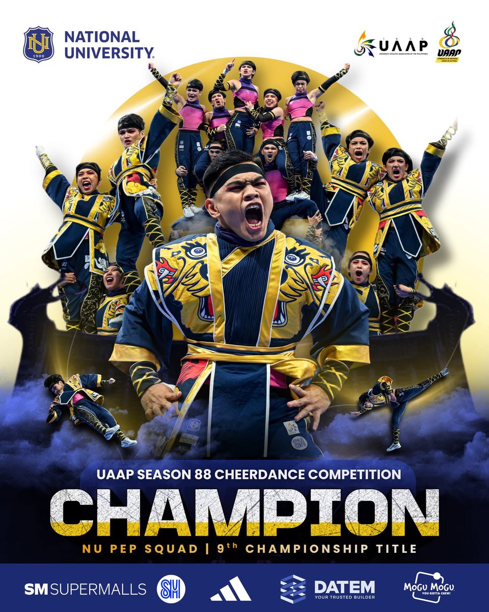 National U Pep Squad tweet media