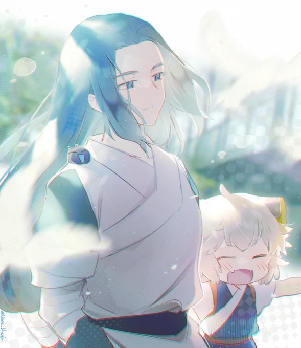 ムゲンとシャオヘイ! 再掲