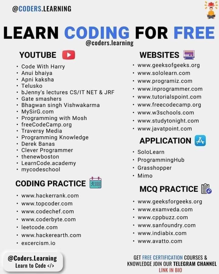 AI_creator_Yara's tweet image. 1500+ Coding Resources Mega Pack (Part- 1) — 100% FREE.

Normally $599 — Available For The Next 20 hours only!

🔴 Inside the pack: 😃👇
→ Beginner-Friendly Coding Roadmaps
→ Python, Java, C++, JavaScript Crash Guides
→ Web Development (HTML/CSS/JS) Starter Kits
→ DSA +…