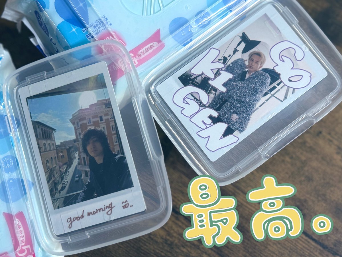 町田さん日本ファンミグッズのフォトカード、超絶貴重な宝物すぎて