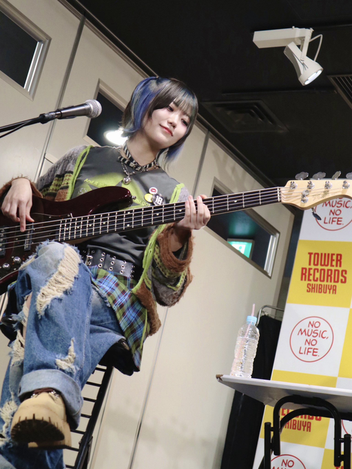 On stage media image